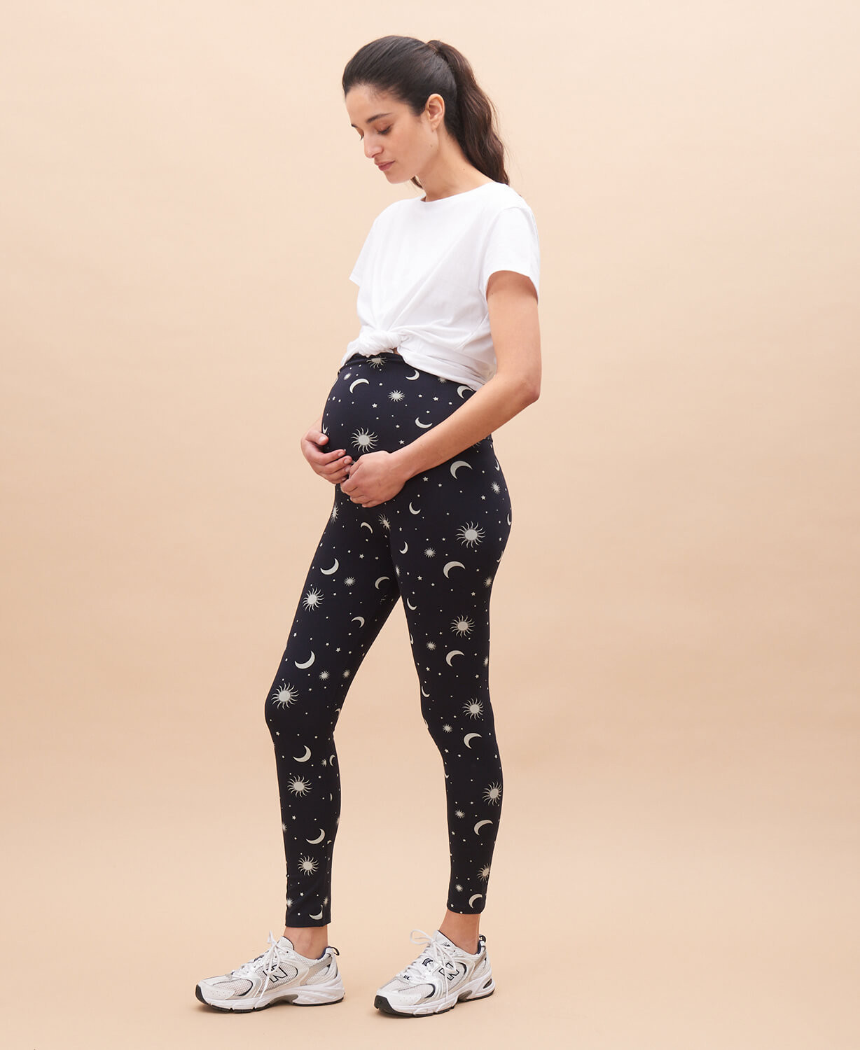 Schwangerschaft-Leggings aus Bio-Baumwolle Astro