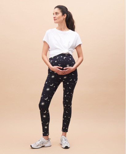 legging maternité astro coton bio