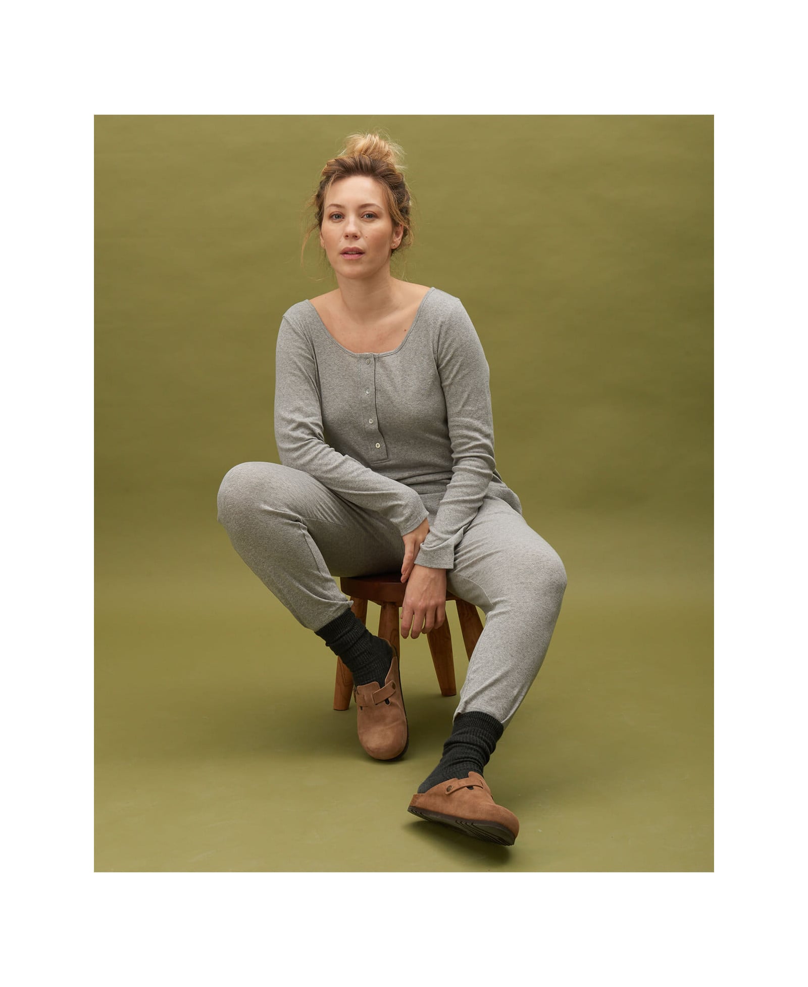 Pyjama Maternité Allaitement Manches Courtes - 95% Viscose, 5% Élasthanne - Taille S à XXL - Ensemble Hôpital