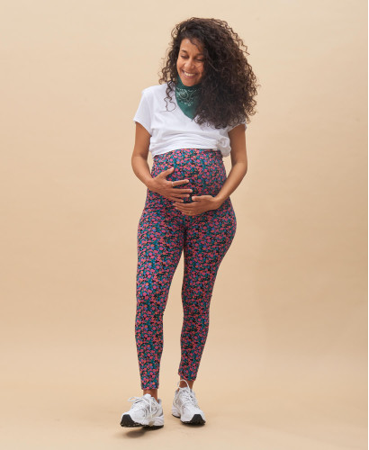 organic cotton liberty maternity leggings