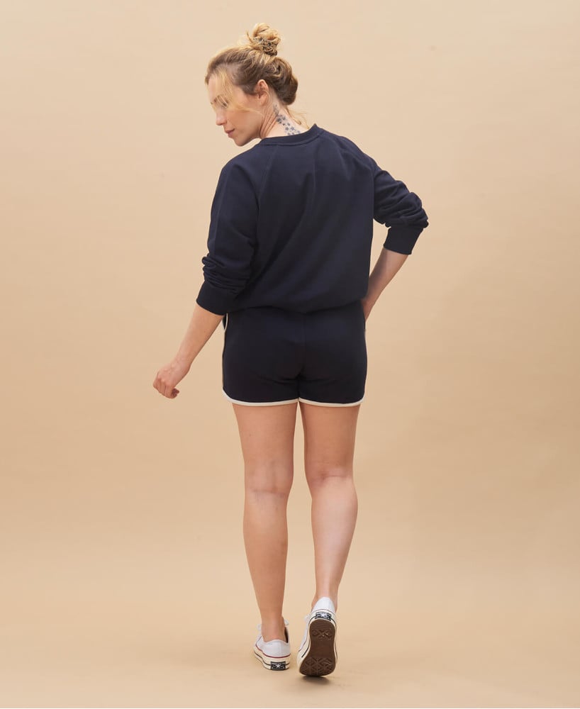 Short De Grossesse Femme Taille Haute - Pantalon Maternité Confortable - Coton élastique, Poches - Pour Quotidien, Pyjama - 13