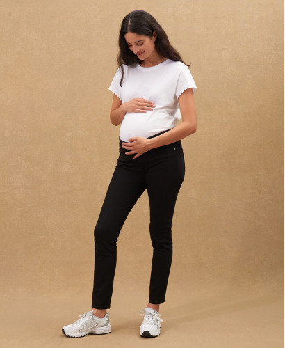 Black Slim Pregnancy Jeans
