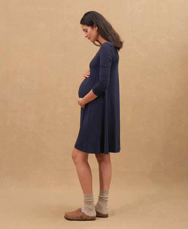Robe Grossesse Stylée & Féminine  Robes Maternité Allaitement Confort