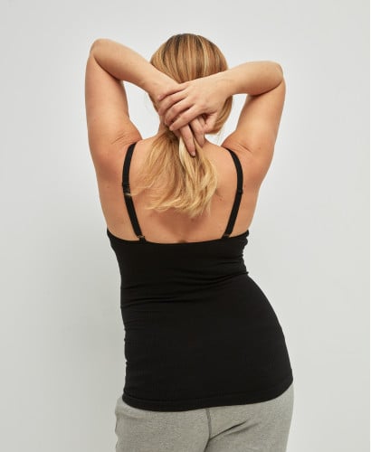 Organic Cotton Rib Seamless Nursing Top