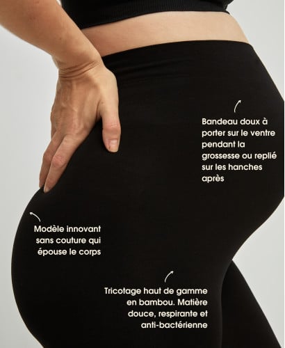 Legging Grossesse Sans Couture Bambou