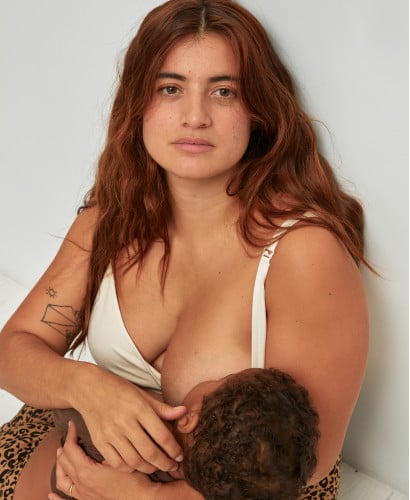 Soutien-gorge Allaitement Coton Bio Écru