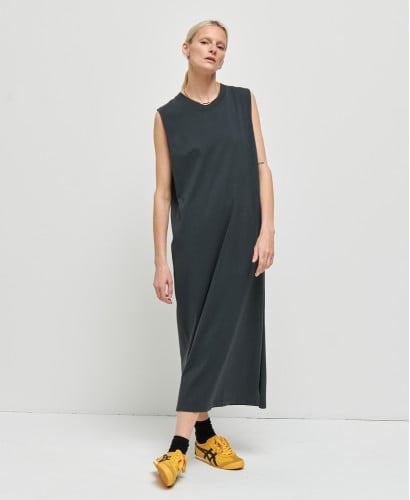 Charlie Vintage Black Cotton Pregnancy Dress