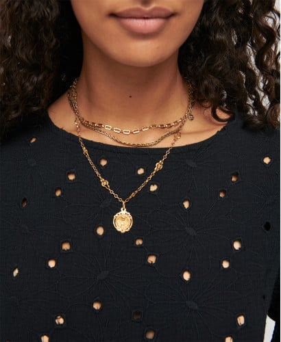 Amy Black Embroidery Cotton Pregnancy Blouse