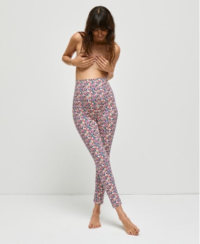 Umstandsleggings Bio-Baumwolle Liberty