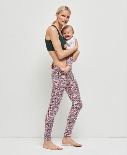 Umstandsleggings Bio-Baumwolle Liberty