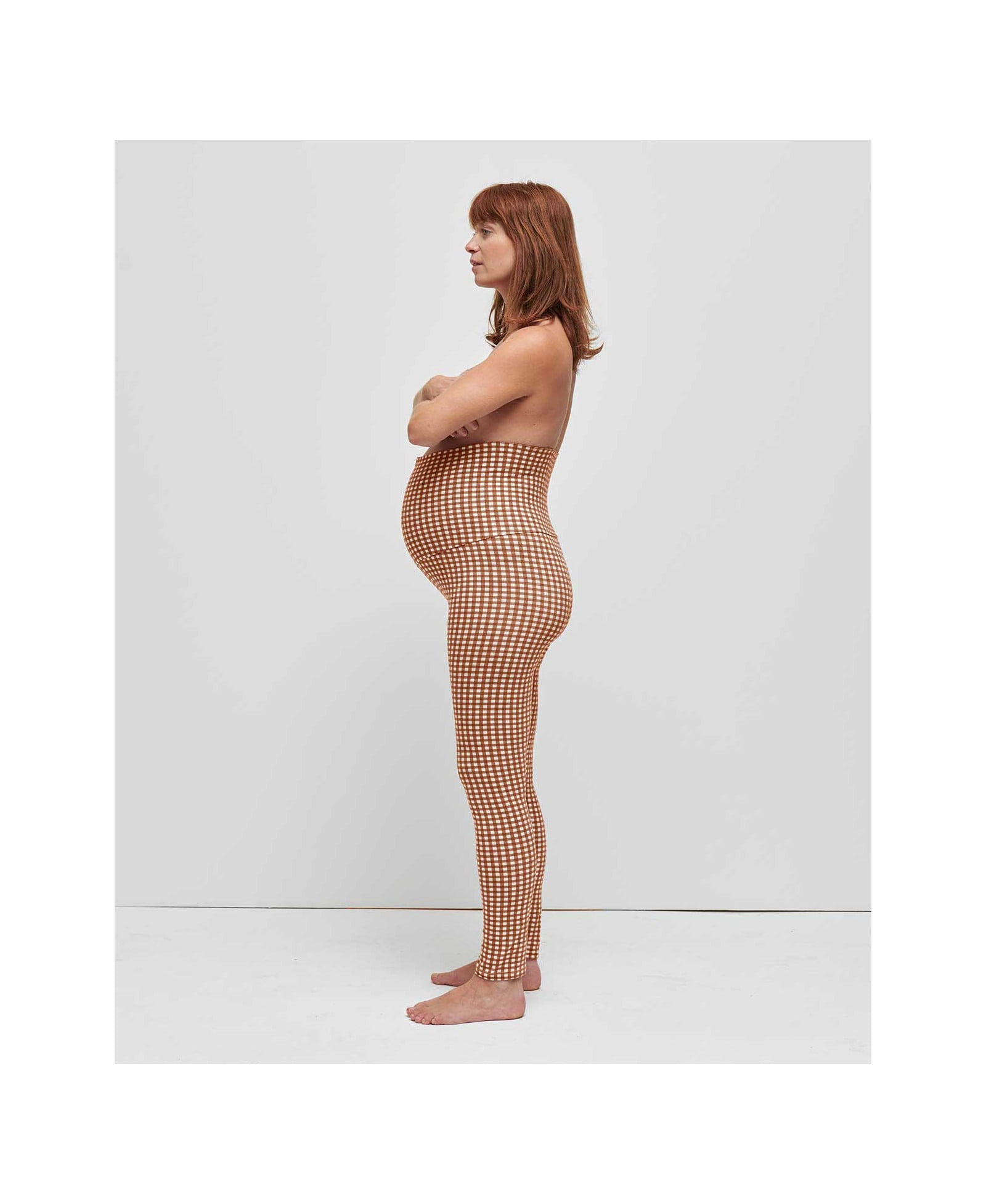 Legging Grossesse Womum Avec Poches - Taille Haute Soutien Ventre - 92% Polyester 8% Élasthanne - Opaque Et Confortable