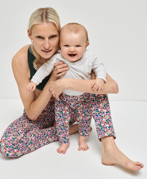 Duo leggings liberty maman/enfant
