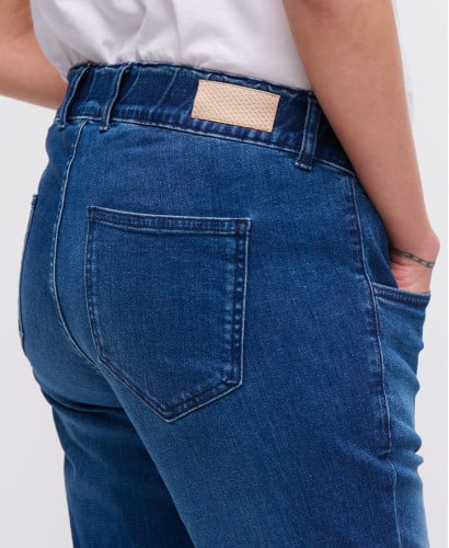 Blue Straight Pregnancy Jeans