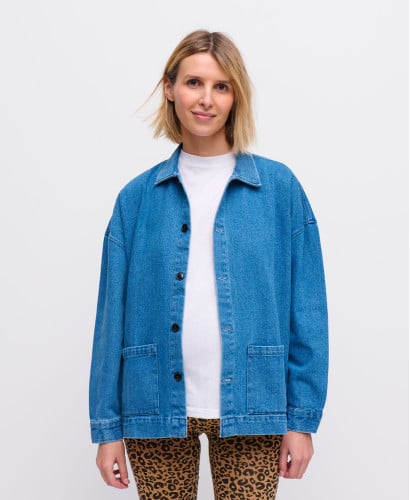 Veste Denim Bleu Maï