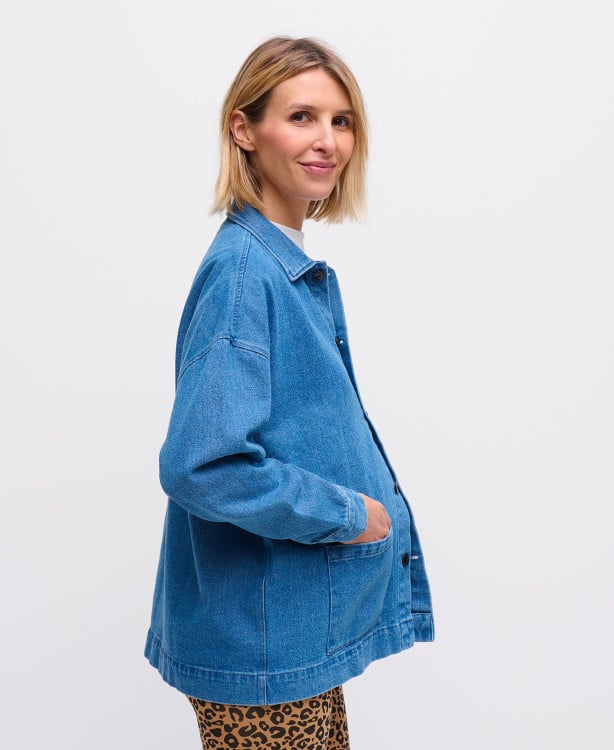 Veste Denim Bleu Maï
