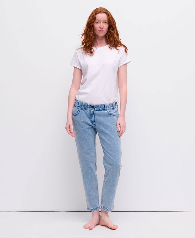 Jean De Grossesse Bootcut Trieste Basic – Coton Bio Ultra Confortable, Made In Italy, Idéal Grossesse Et Après !