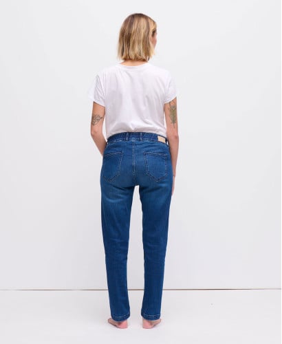 Blue Straight Pregnancy Jeans