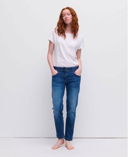 Schwangerschaftsjeans Straight blau