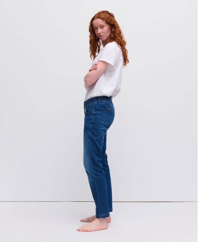 Schwangerschaftsjeans Straight blau