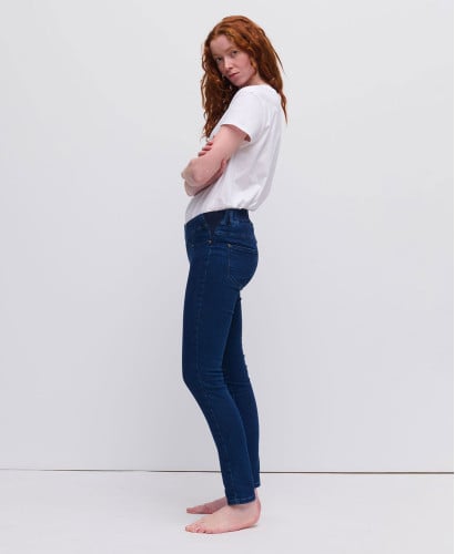 Jean Grossesse Slim Bleu Brut