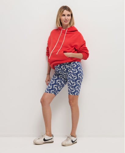 Hoodie Coton Rouge