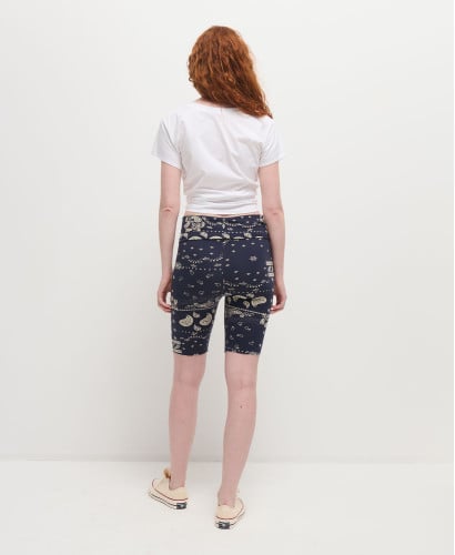 Biker Short Grossesse Bandana Coton Bio