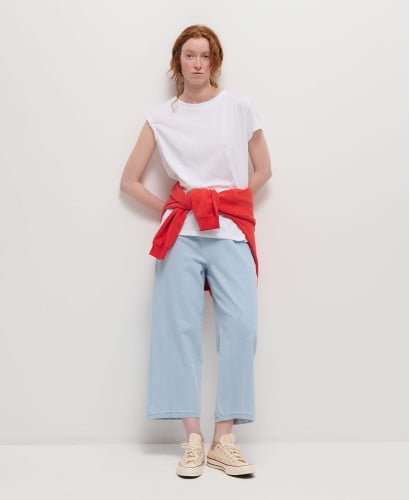 Pregnancy Trousers Light Denim Maria