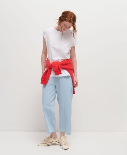 Maria Light Denim Umstandshose