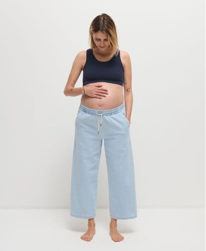 Pantalon Grossesse Denim Light Maria