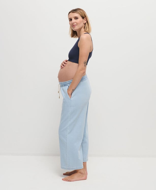 Pantalon Grossesse Denim Light Maria