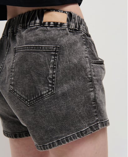 Short Grossesse Denim Gris