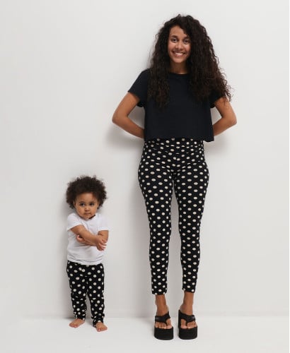 Mom/child Polka Dots leggings set
