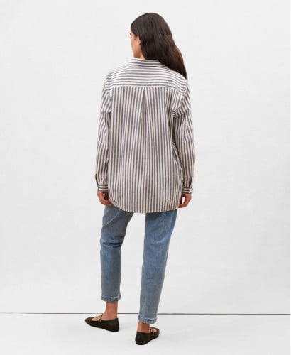 Juliette Cotton Pregnancy Striped Shirt