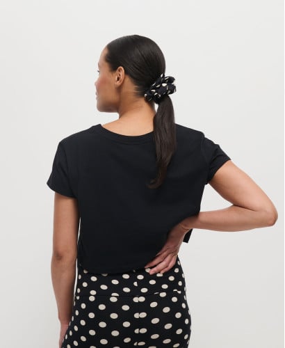 Maxi Scrunchies Cotton Gingham Red | Sustainable fashion accessories -  Polka Dots 