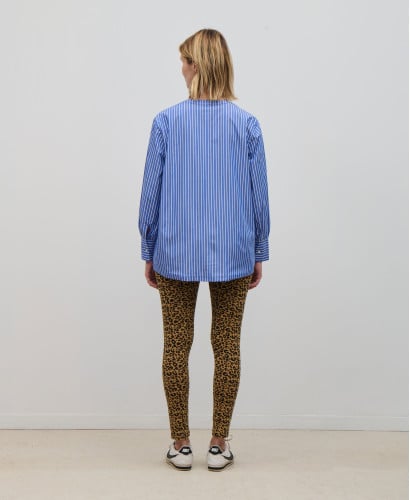 Blouse Popeline coton Coton Rayée Noa