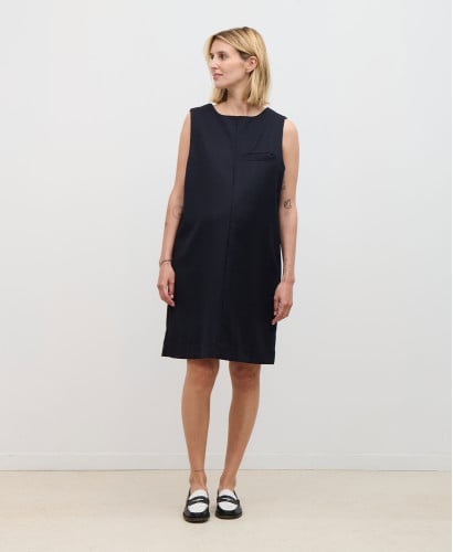Robe tailleur drap de Laine Margaux