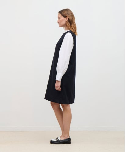 Robe tailleur drap de Laine Margaux