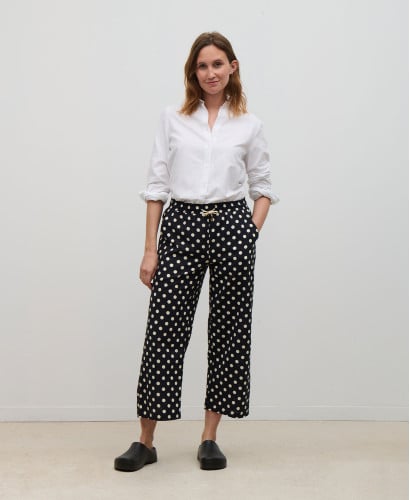Maria Baumwolle Punkten Umstandshose
