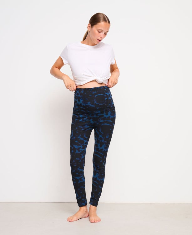 Legging Grossesse Tie & Dye Coton Bio