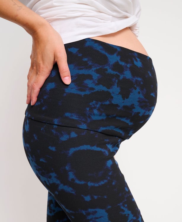 Legging Grossesse Tie & Dye Coton Bio