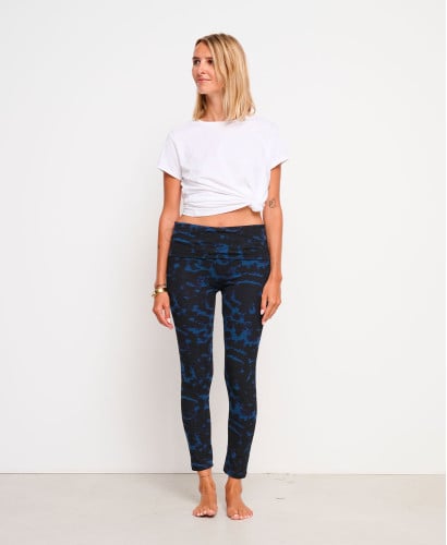 Legging Grossesse Tie & Dye Coton Bio