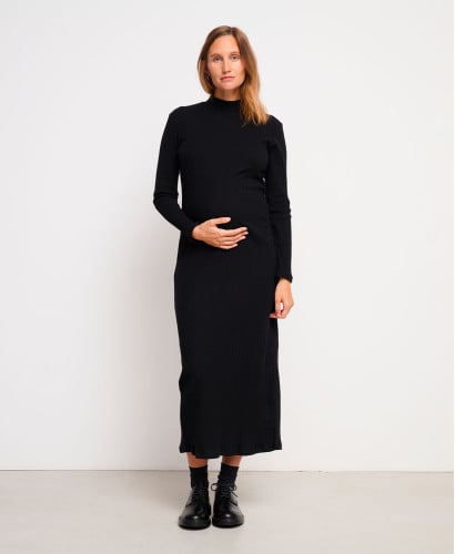 Baya Black Maternity Maxi Dress