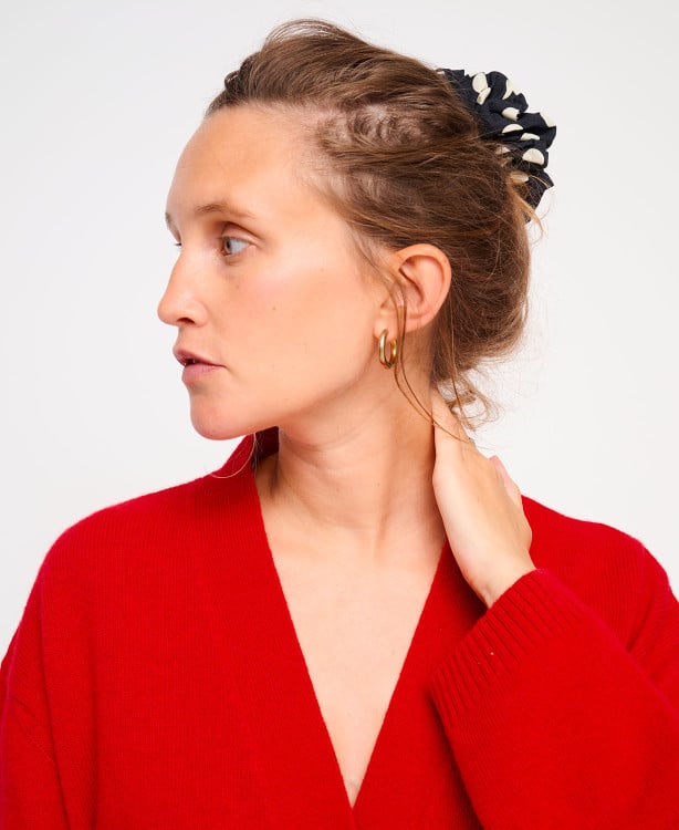Matéo Roter Woll-Cardigan
