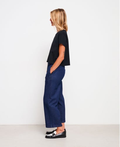 Pregnancy Trousers Raw Denim Maria