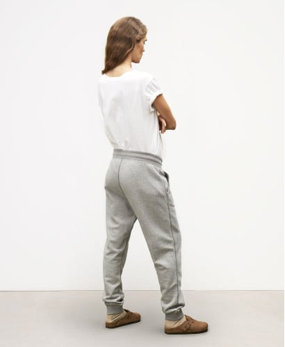 Sweat Pant Coton gratté Gris Sam