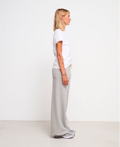Jogging Molleton gratté Gris Pia