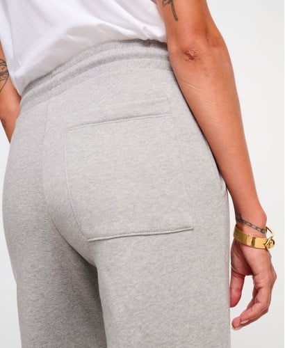 Pia Grey Brushed Fleece Joggers