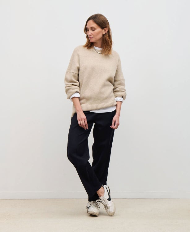 Pull Laine Beige Paco