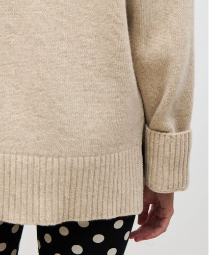 Pull Laine Beige Paco