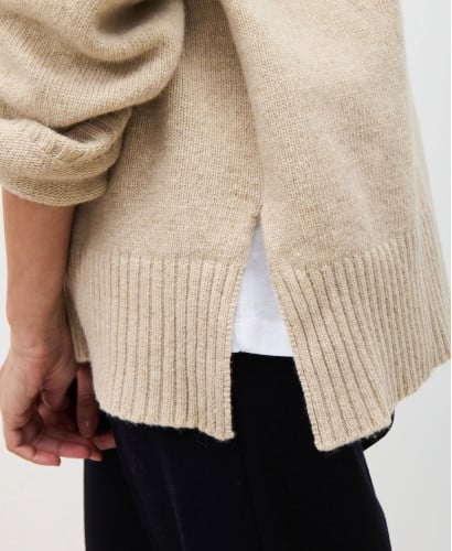Pull Laine Beige Paco